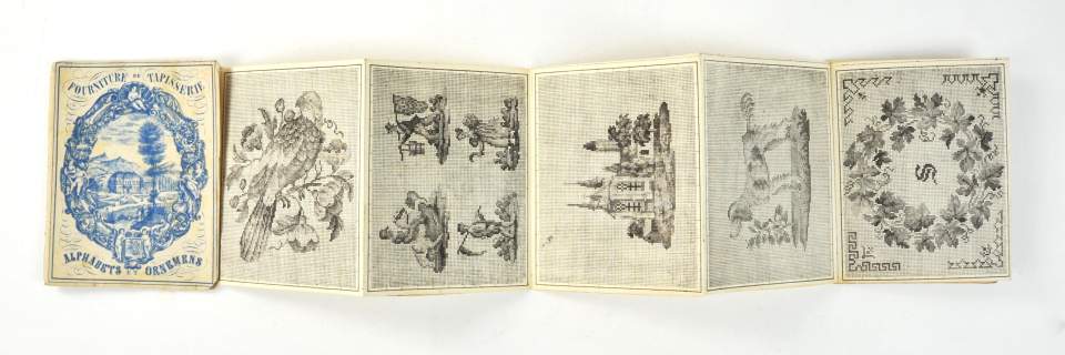 Fourniture de Tapisserie, Alphabets et Ornemens