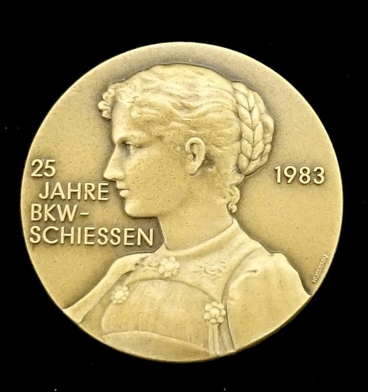 Medaille 25 Jahre BKW Schiessen