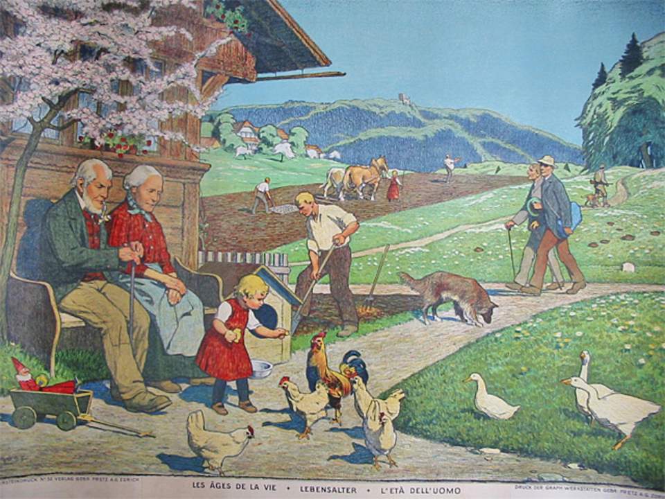 Schulwandbild