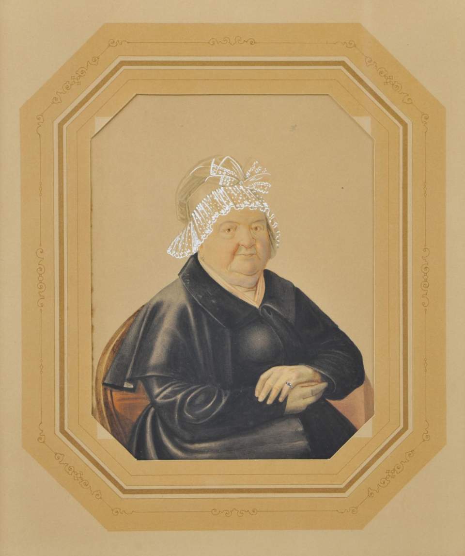 Porträt: Frau Näff, geb. Schechtler, Bildnis