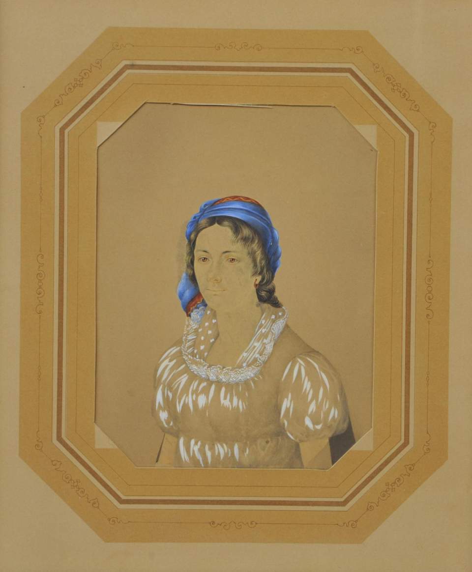 Porträt Maria Dalp (?) von Chur, Bildnis