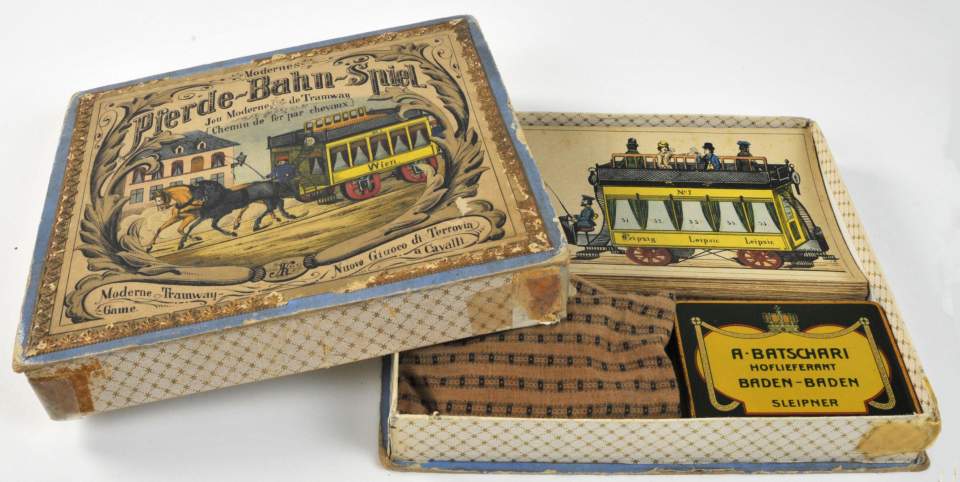 Pferde-Bahn-Spiel