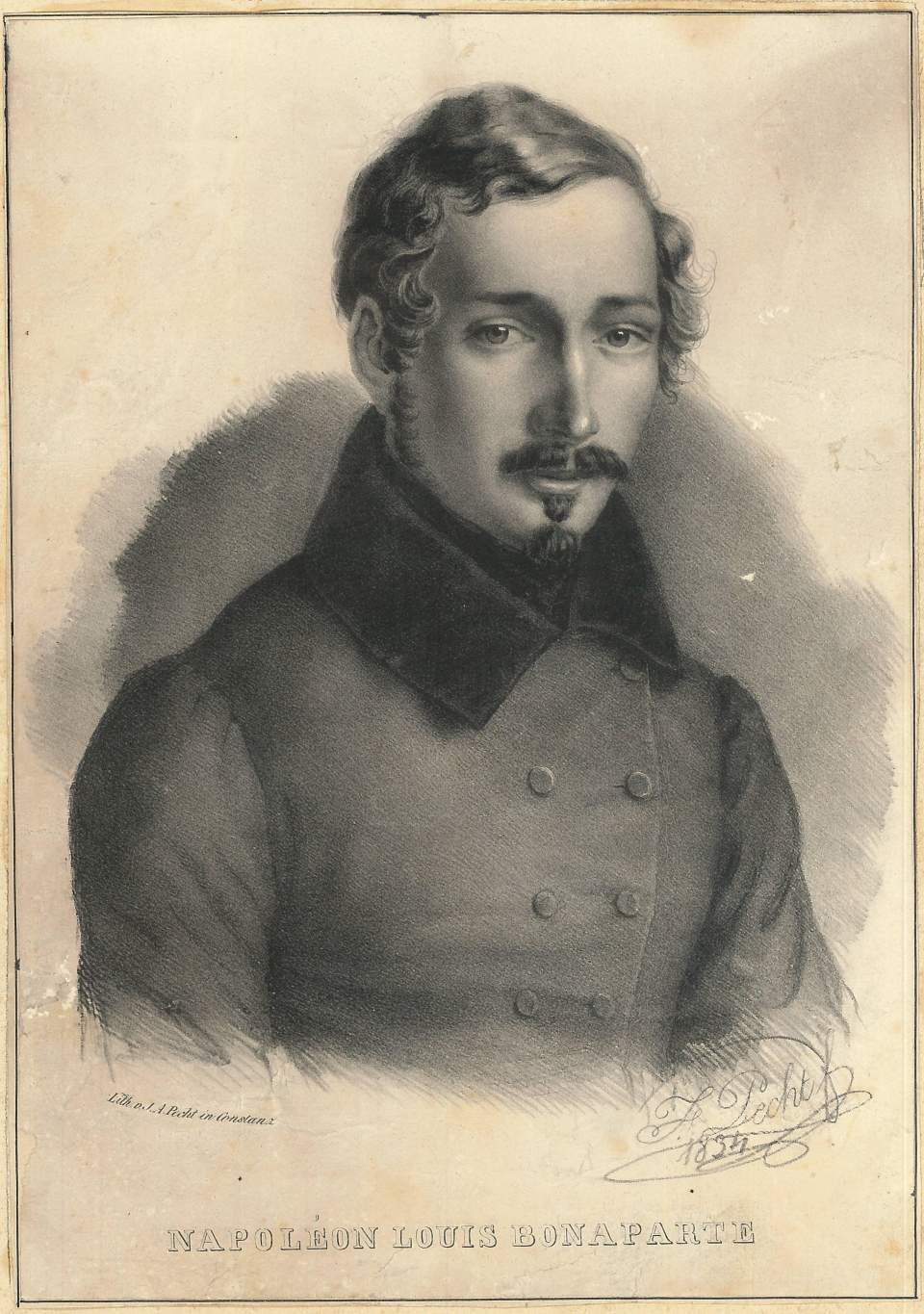 Lithographie Portrait 1834