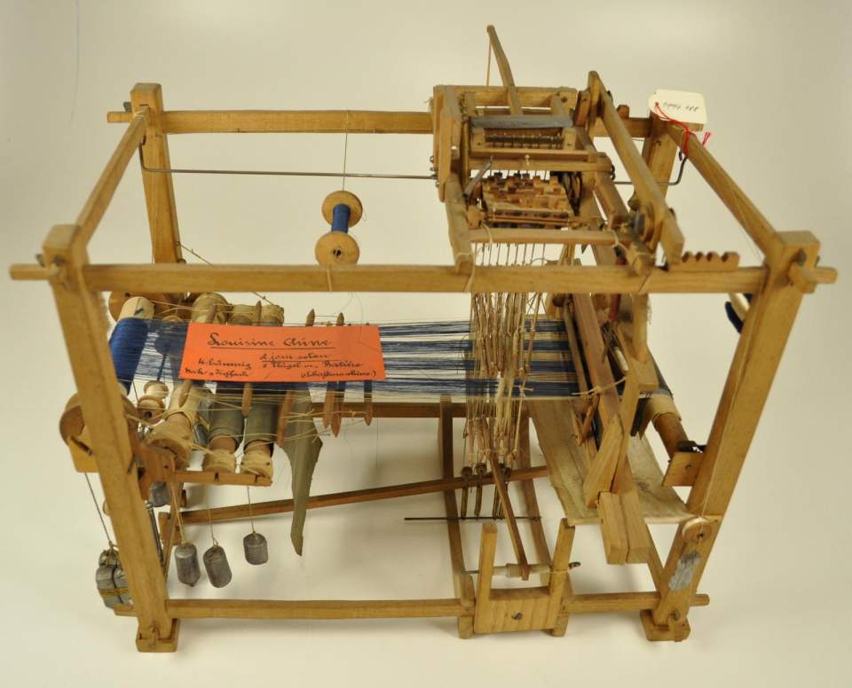 Modell - Schaftmaschine