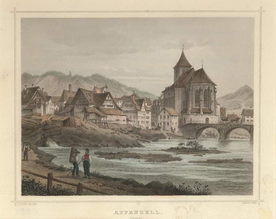 Grafik, Appenzell von Osten
