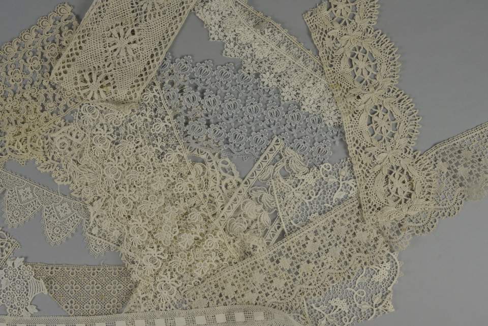 Spitzenbordüren, Entwürfe, Briefset