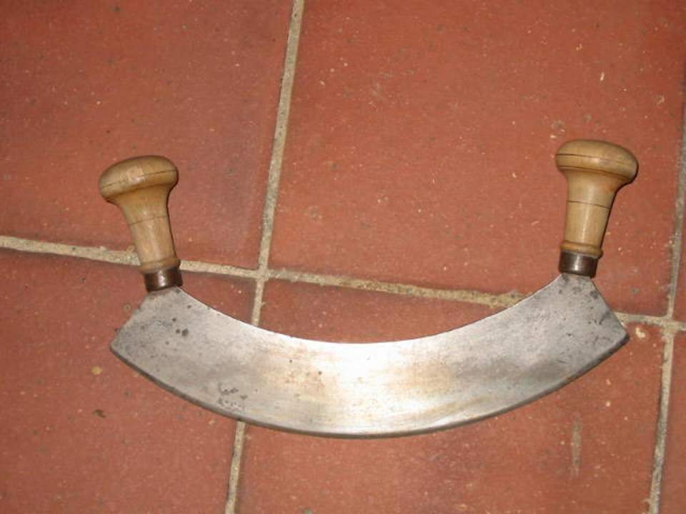 Wiegemesser, Messer