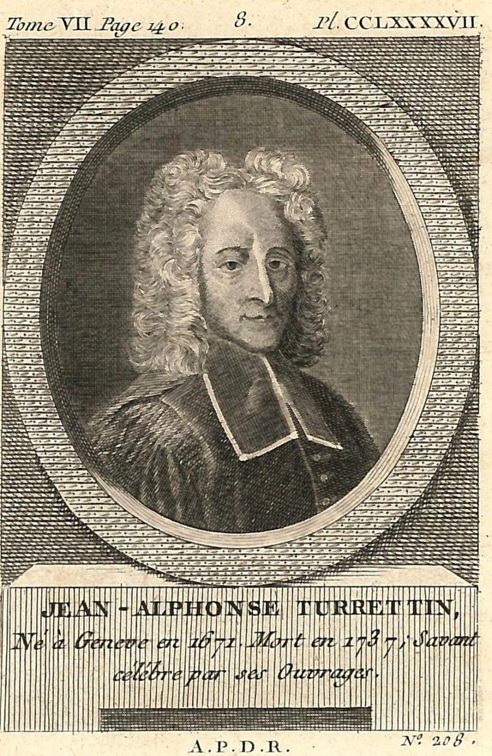 Porträt Jean - Alphonse  Turrettin