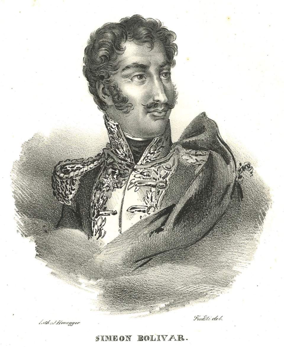 Porträt Simeon Bolivar