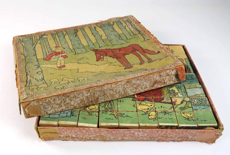 Würfel-Puzzle in Originalschachtel