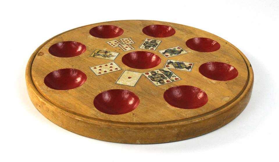 Spielbrett für Kartenspiel