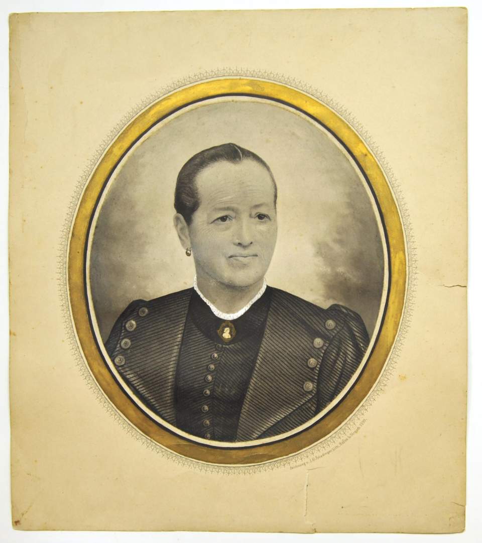 Porträt  Dame
