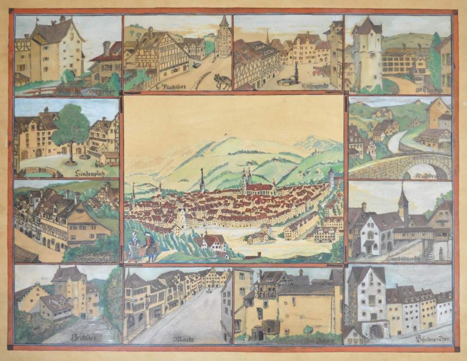 Gruppenstich St.Gallen von Nordosten