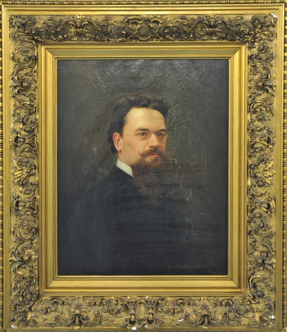 Porträt des Johannes Paul Schirmer (1850-1895), Kaufmann 