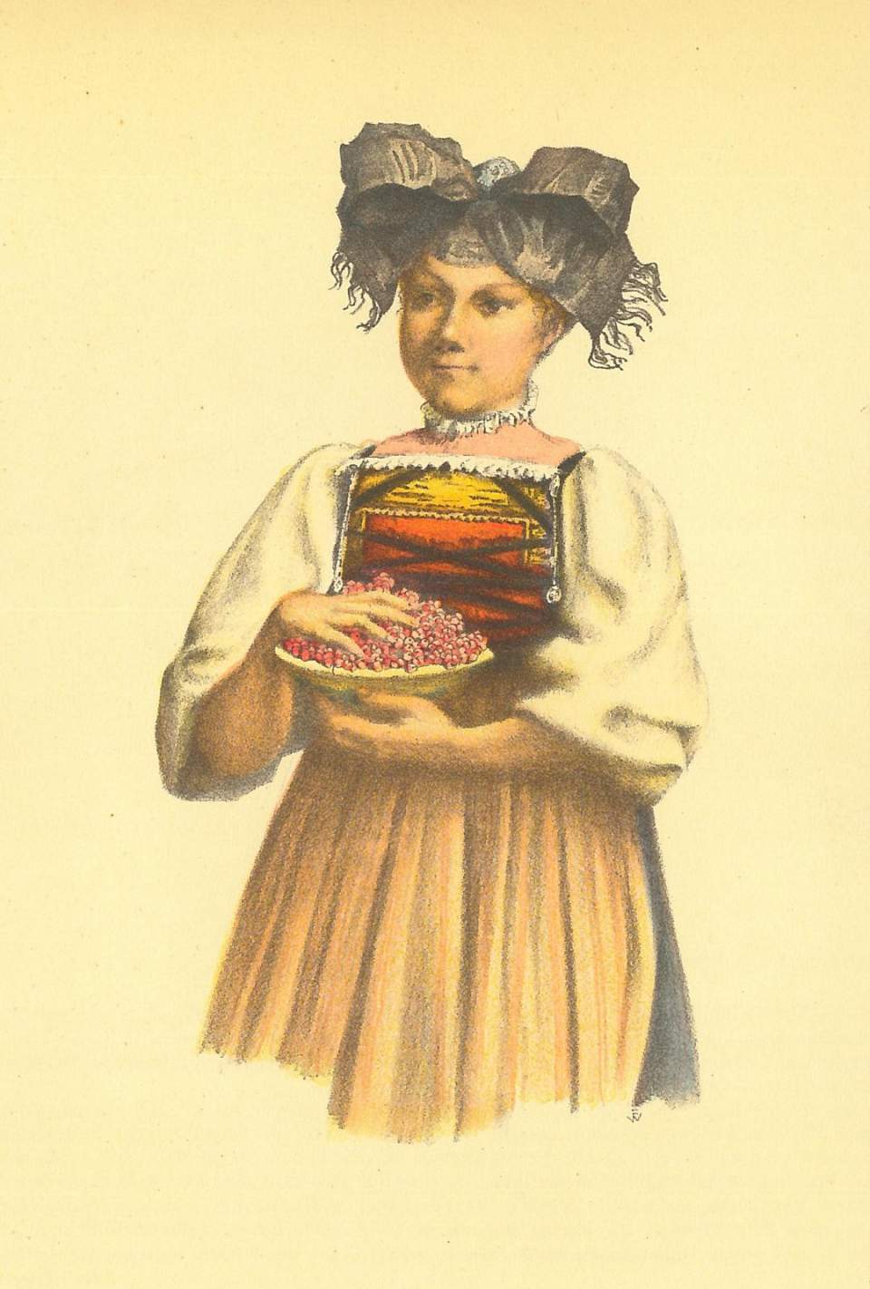 Trachtendarstellung, Fricktaler Tracht