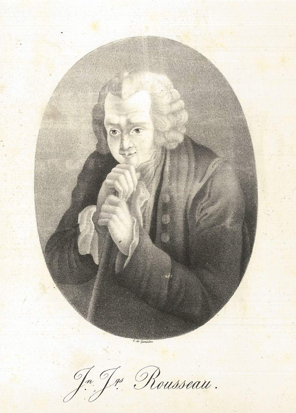 Porträt Rousseau, Bildnis