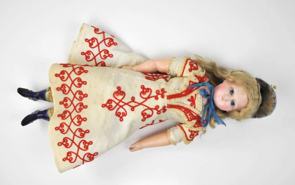 Puppe, Wachspuppe, Zierpuppe