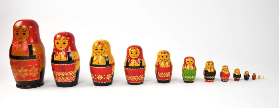 Russische Puppe