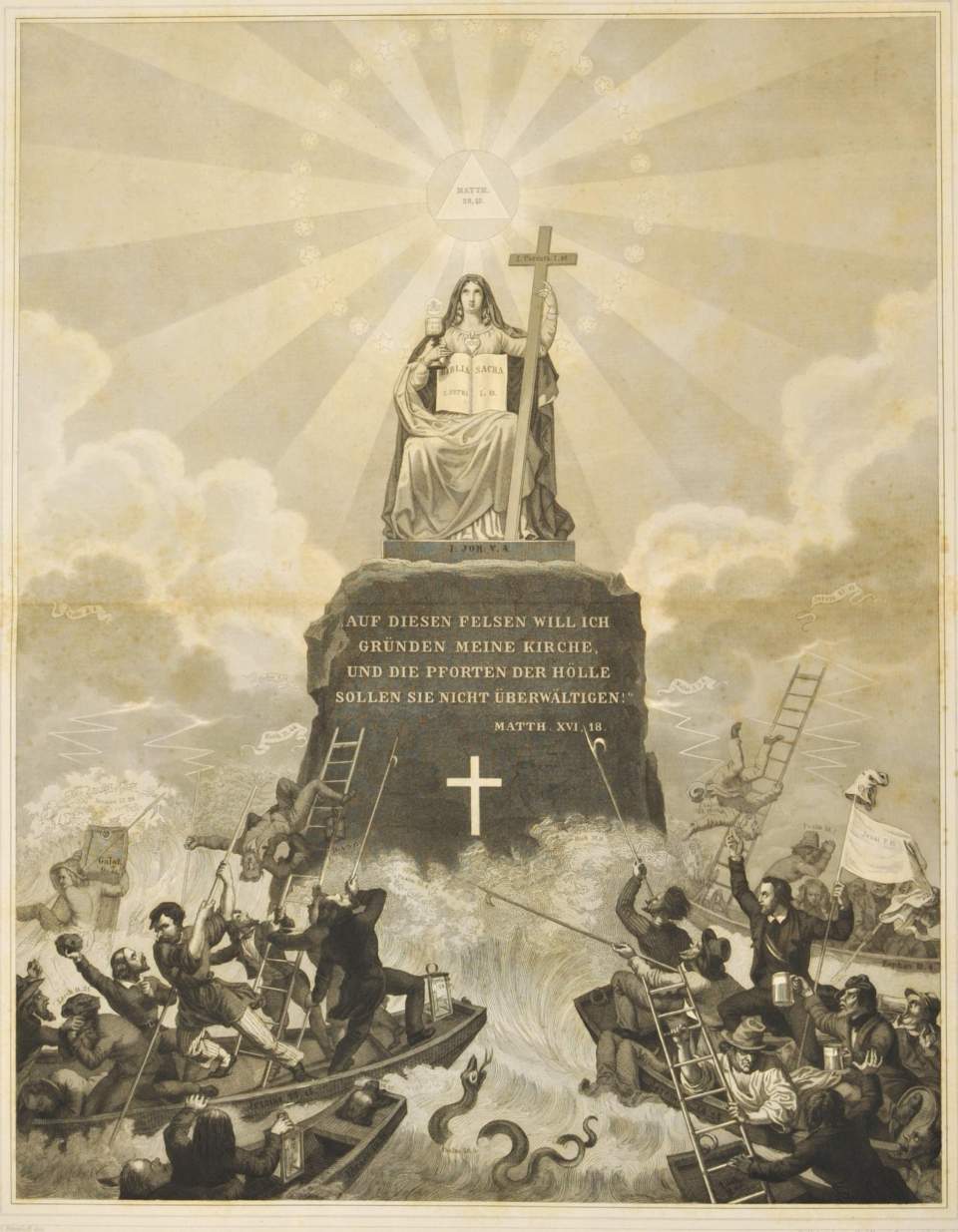 Darstellung zu kath. Kirche, Maria, Bibel