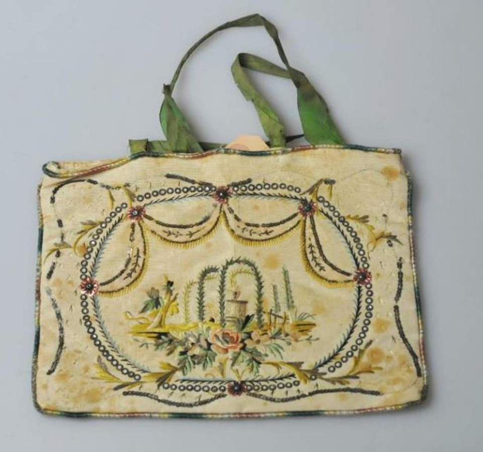 Seidentasche, Handtasche