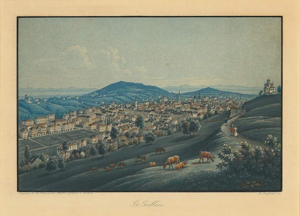 St.Gallen von Südwesten