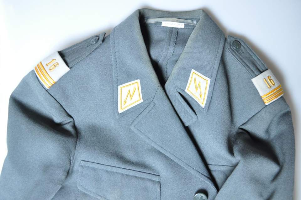 Uniform (Übermittlungstruppen) Hauptmann E. W. Wieser, Eidg. Ord. 1949