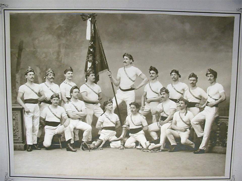 Fotografie, Gruppenbild St. Galler Turner