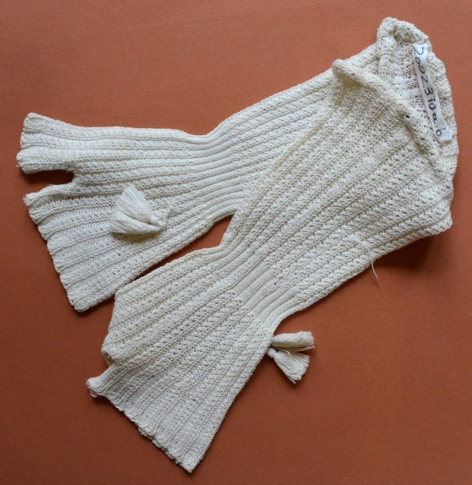 Paar Kinderhandschuhe, Halbhandschuhe