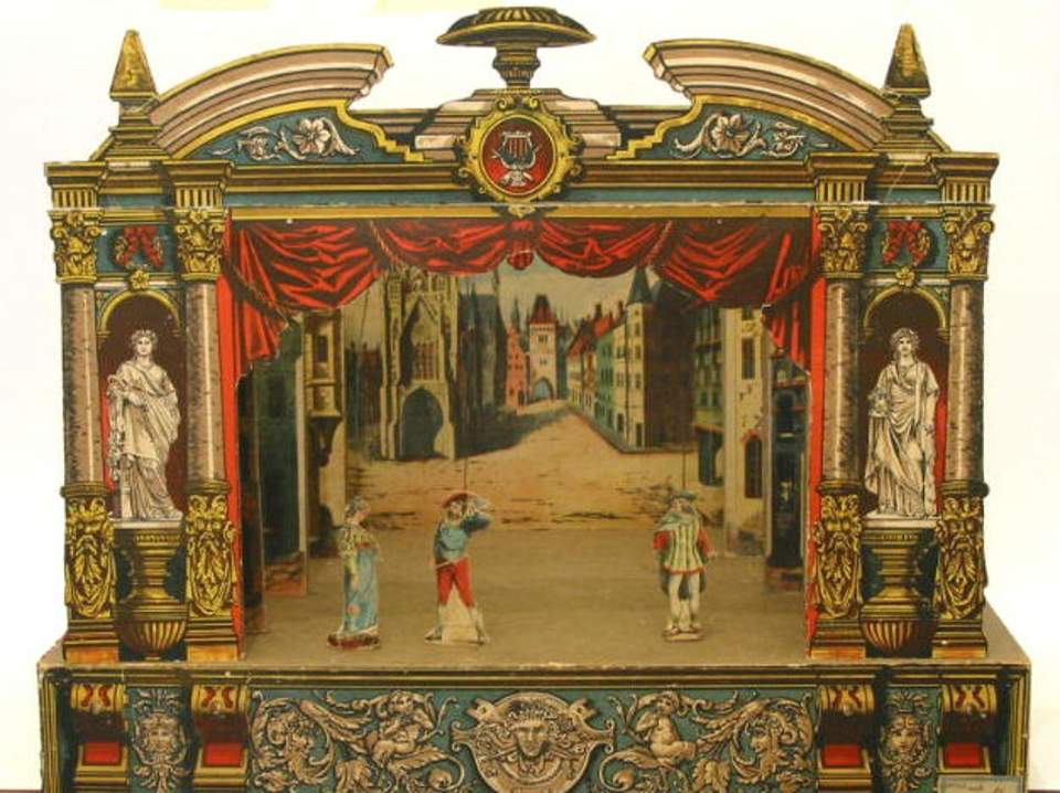 Schreiber'sches Papiertheater, Kindertheater