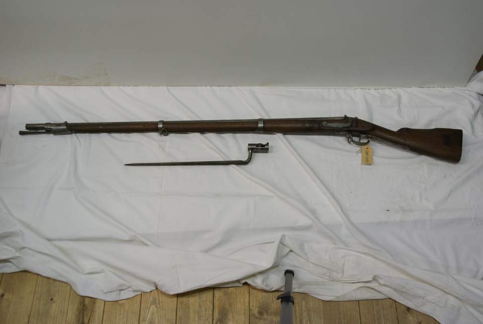 Gewehr, Perkussionsgewehr, Ordonnanzgewehr 