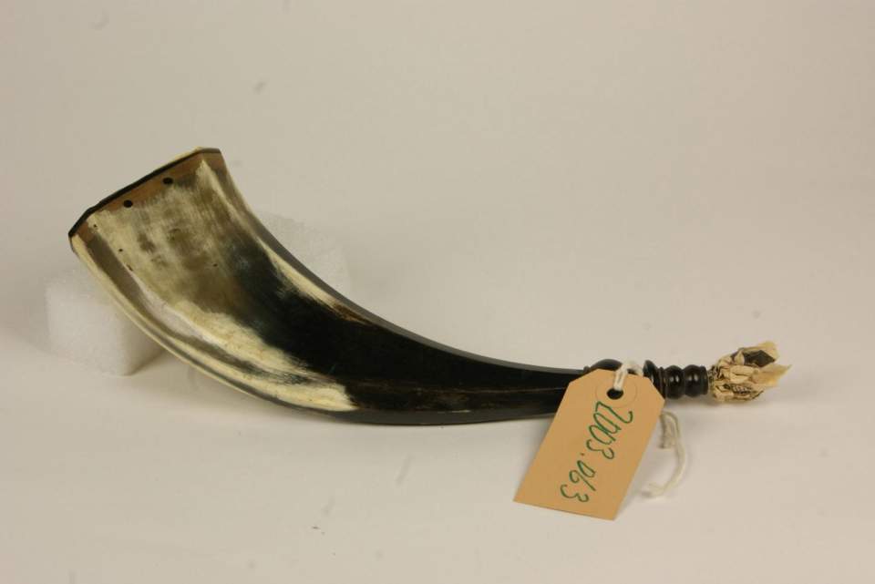 Pulverflasche oder Pulverhorn