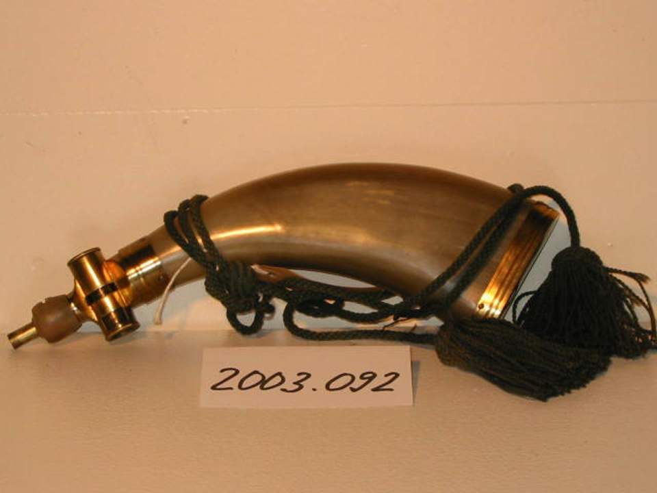 Pulverflasche oder Pulverhorn