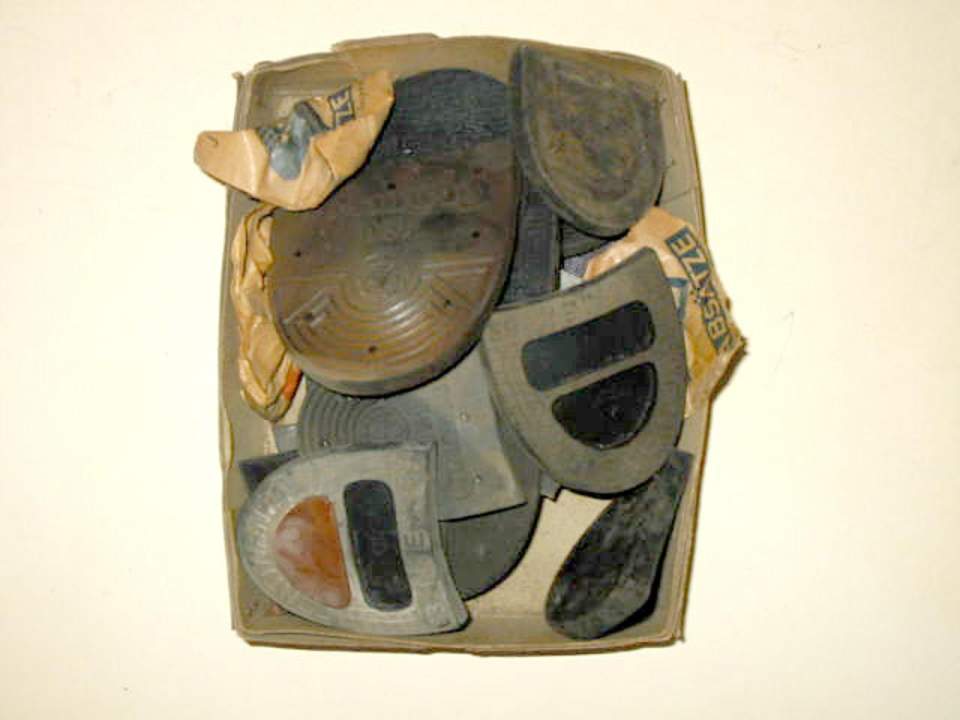 Zubehör Schuhmacherwerkstatt V. 