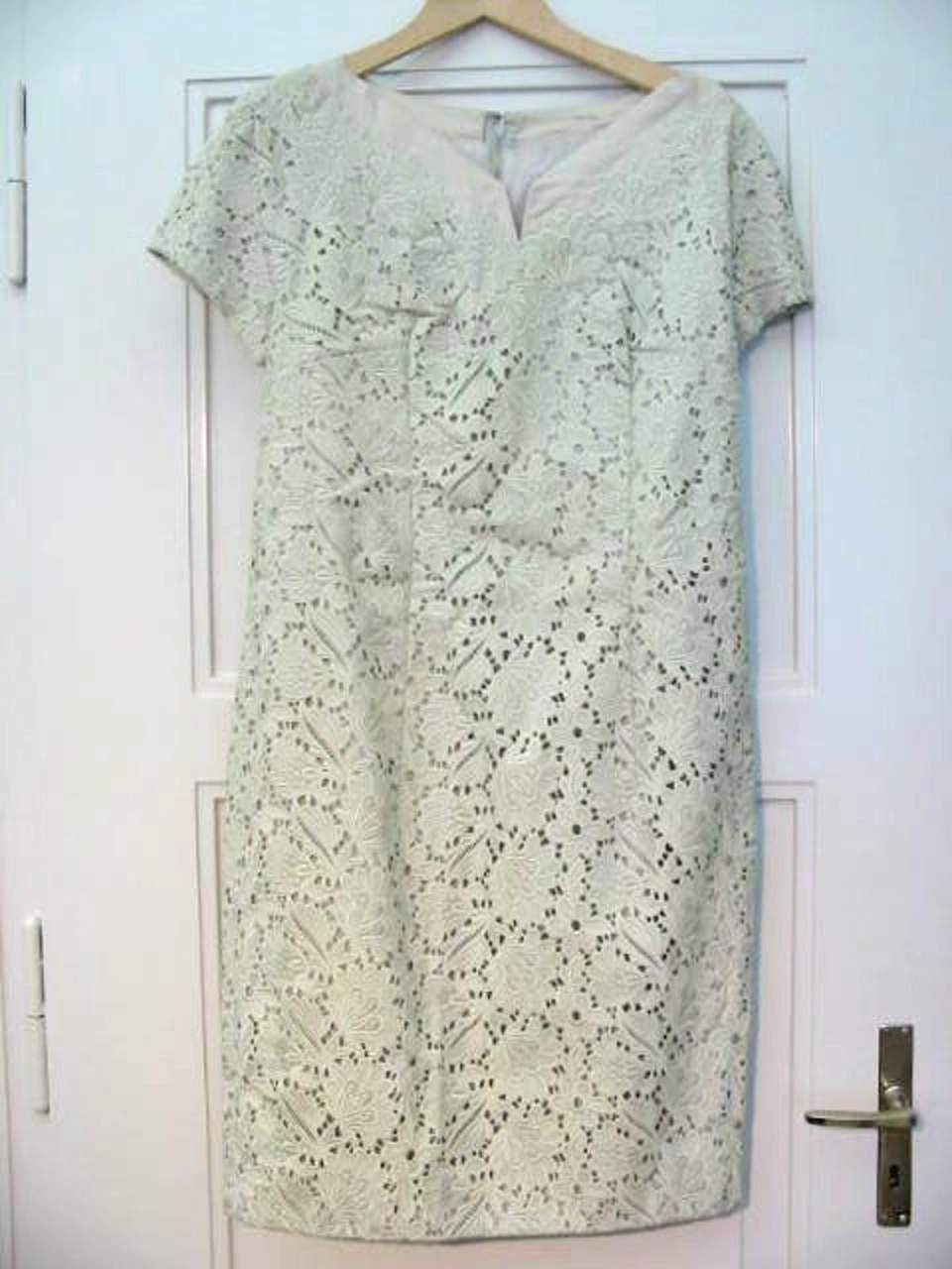 Damenkleid, Abendkleid (?) mit Mantel