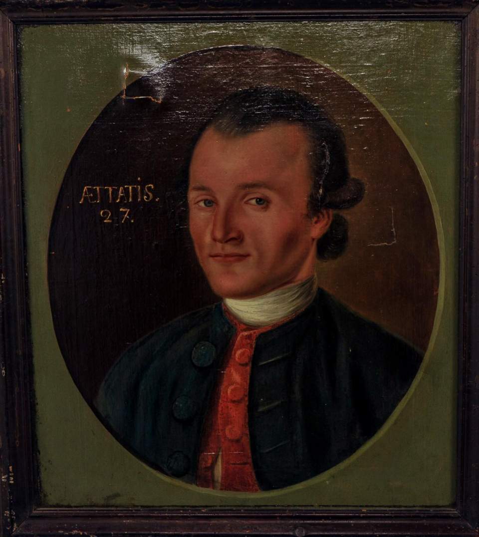 Gemälde, Porträt des Johann Jacob Schläpfer