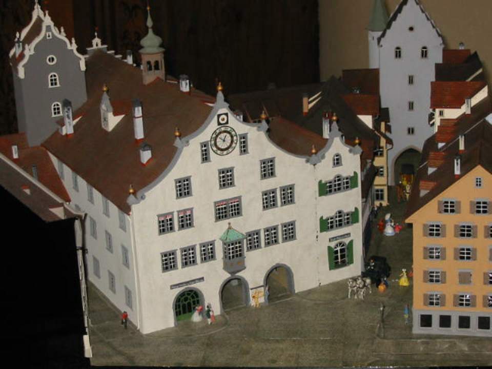 Modell Rathaus St.Gallen