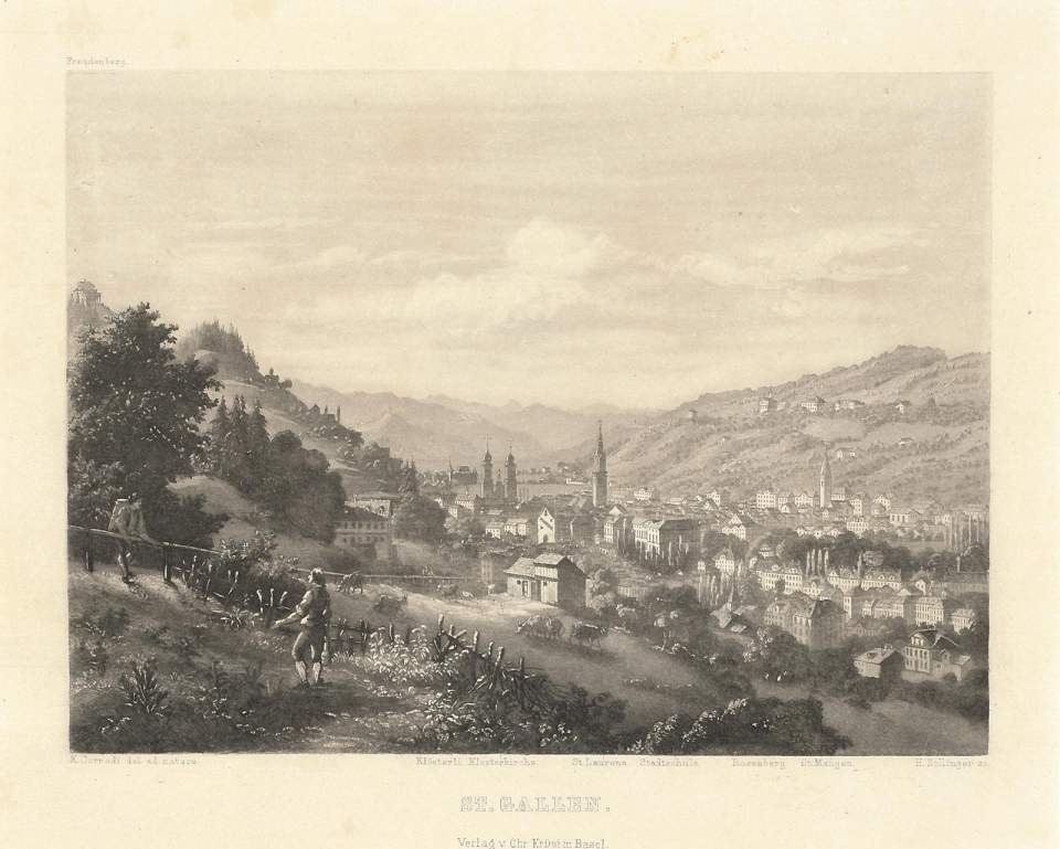 St.Gallen von Südosten