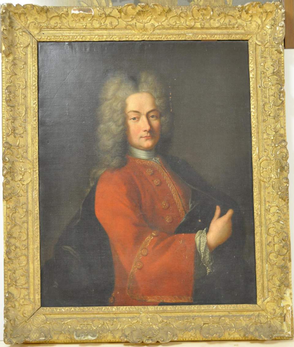 Porträt Hans Jacob Hochreutiner (Lyon 1713 - 1766 Rouen)