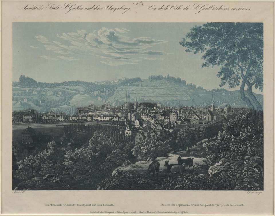 St.Gallen von Nordosten