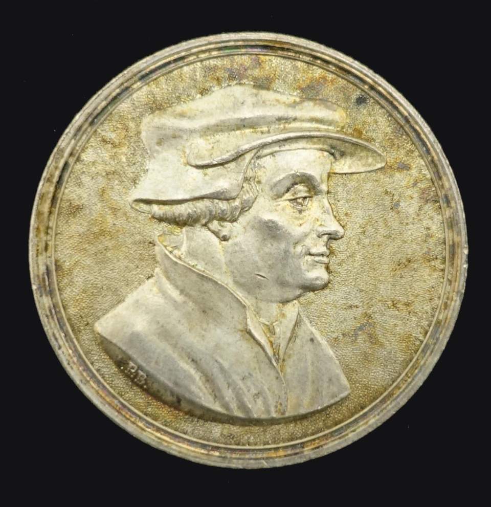 Medaille Reformator Ulrich Zwingli