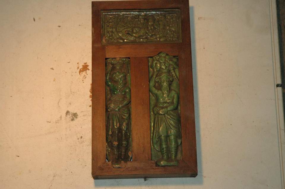 Ofenkachel, grün