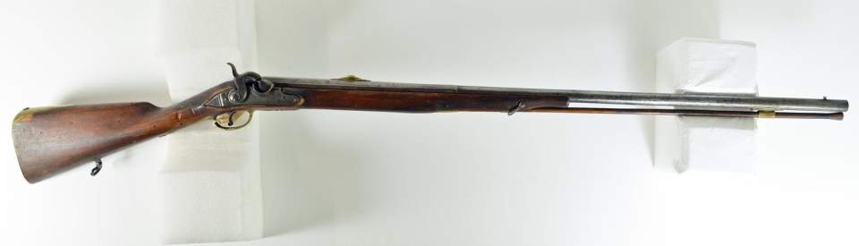 Perkussionsgewehr, Flinte, jagdlich; um 1800