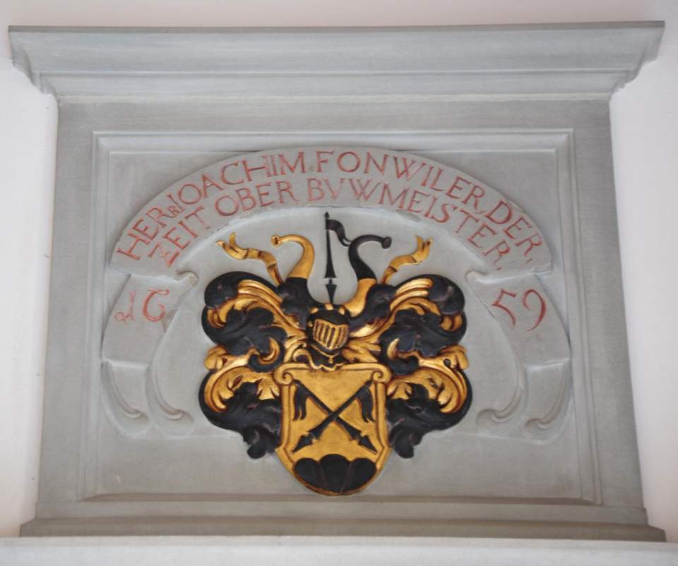 Supraporte aus dem Alten Rathaus in St.Gallen (Kanzleianbau)
