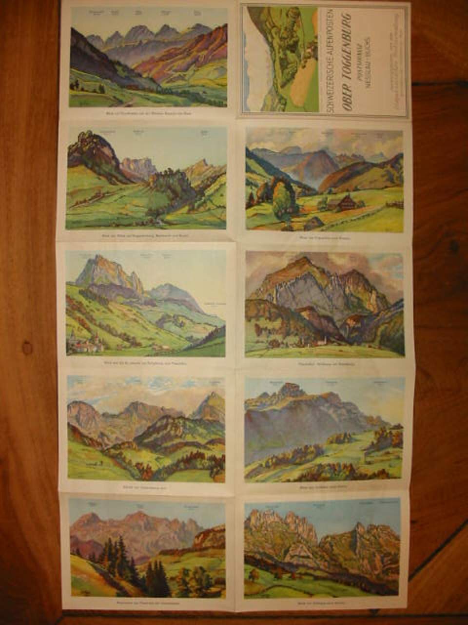 Landkarte und Beschreibung Poststrasse