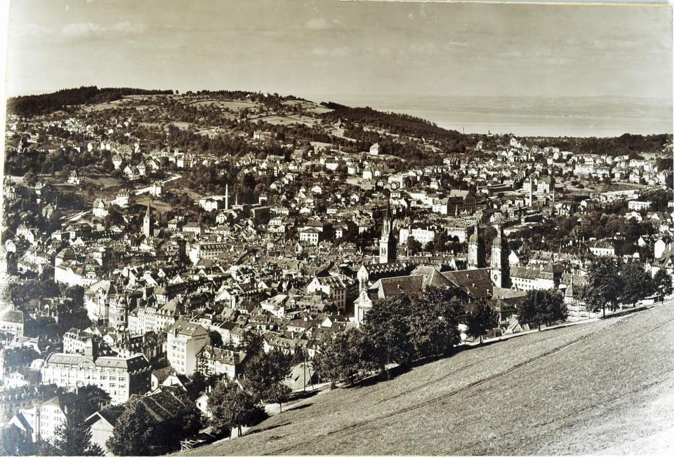 Fotografie St.Gallen von Südwesten