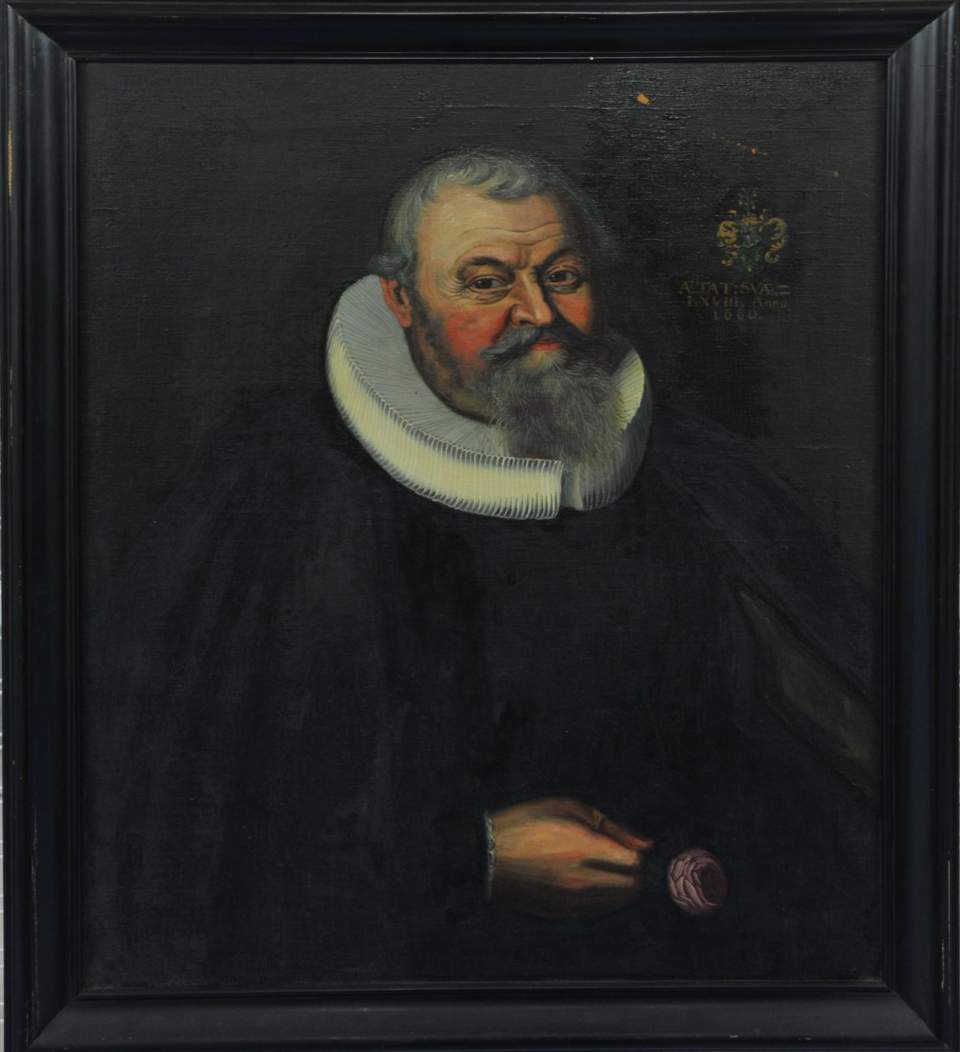 Porträt: David Cunz, 1592 - 1664, Bildnis