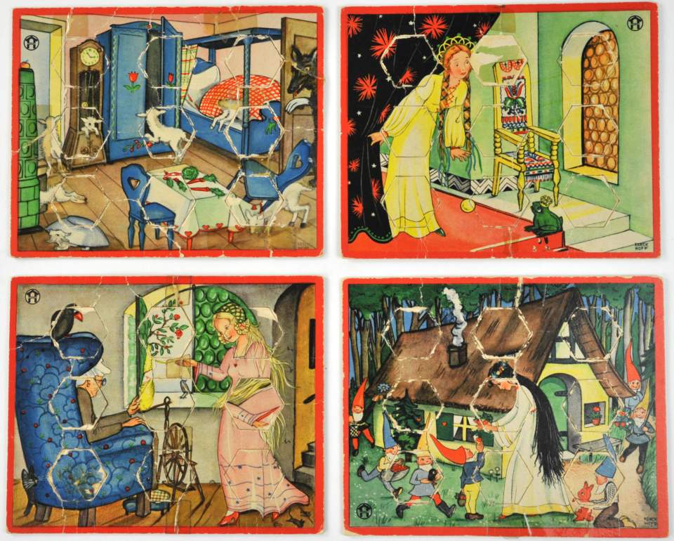 4 Rechen - Puzzles, Rechenspiel
