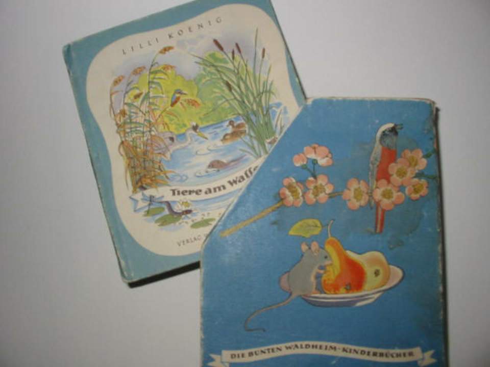 Set von kleinen Bilderbüchern