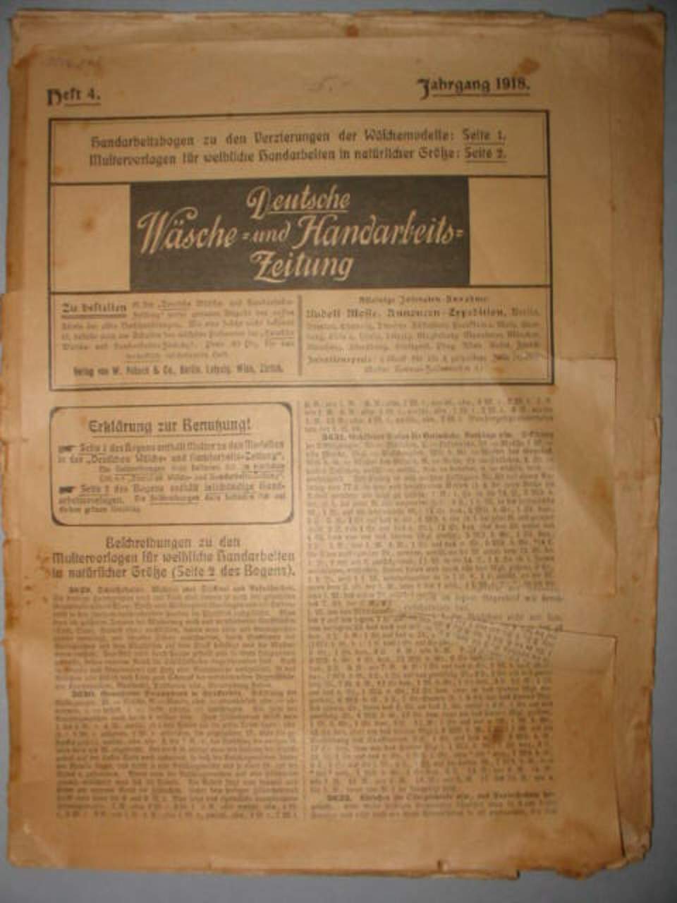 Zeitung, Zeitschrift