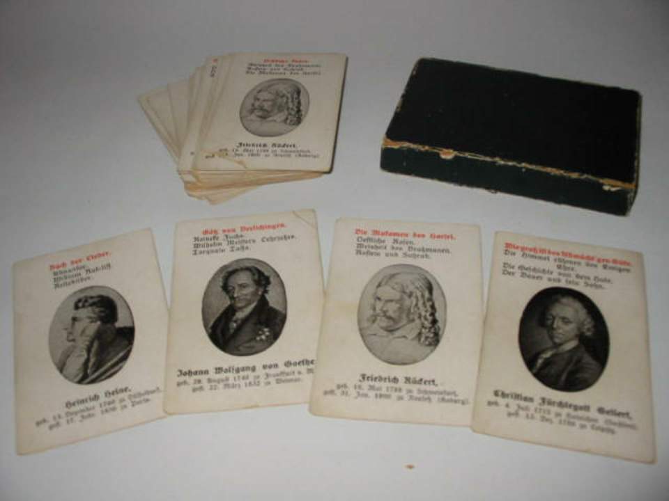 Kartenspiel: Dichter